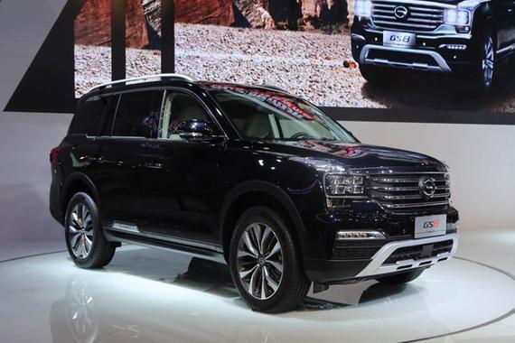 视频：成都车展之广汽传祺GS8 现场实拍