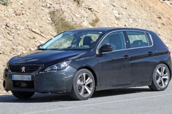 或巴黎车展发布 标致新款308谍照曝光