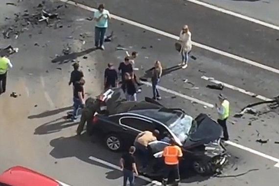 普京专车发生严重事故 司机当场死亡