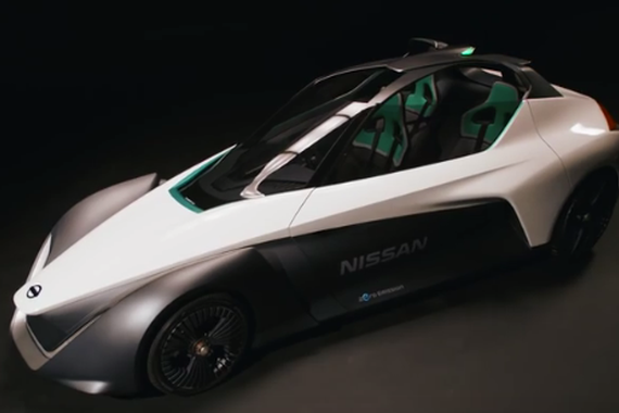 视频：尼桑公布全新BladeGlider概念车