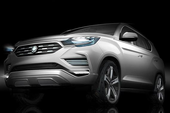 巴黎车展亮相 双龙LIV-2概念车预告图