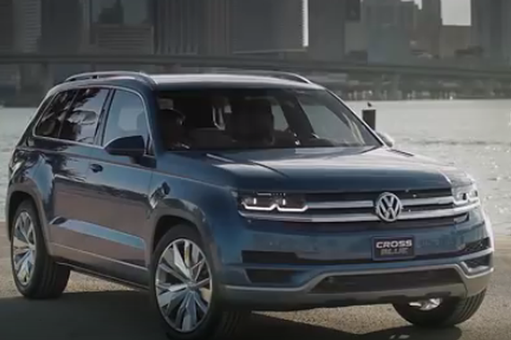 视频：大众Crossblue 内外饰曝光