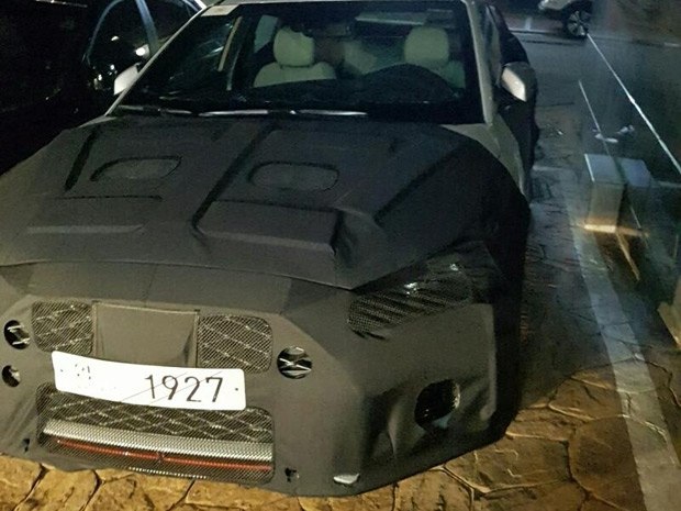 造型更动感 疑似现代新飞思最新谍照