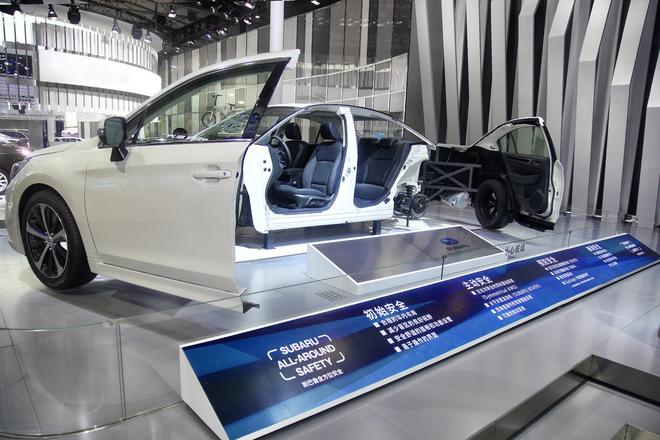 2016成都车展:斯巴鲁精品车型闪耀亮相