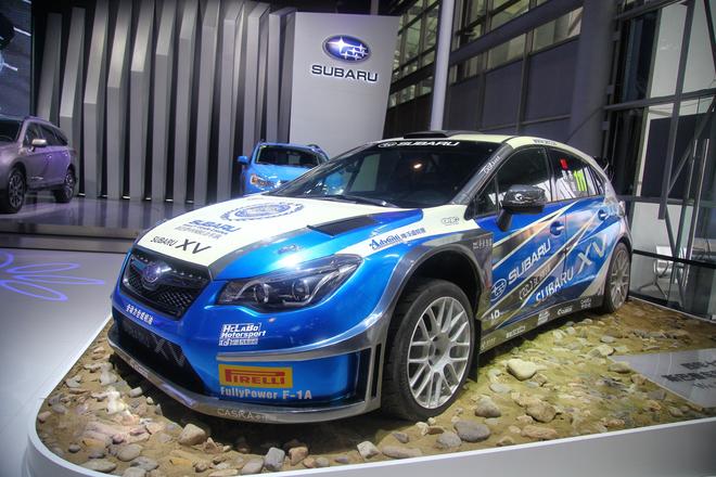 2016成都车展:斯巴鲁精品车型闪耀亮相