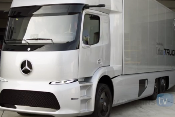 视频:奔驰纯电动概念车Urban Truck亮相