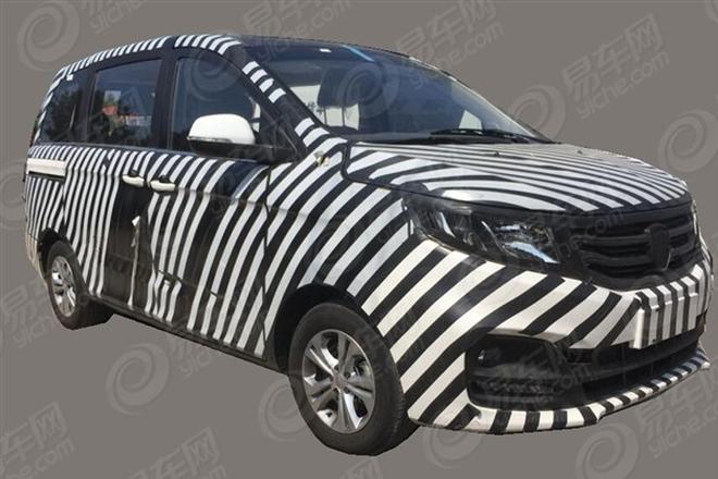 曝疑似华晨金杯全新MPV谍照 采用6座布局