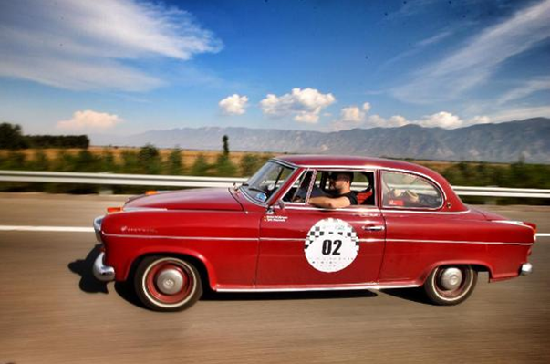 德国宝沃老爷车参加北京至山西巡游