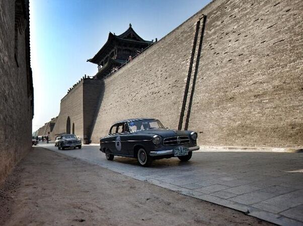德国宝沃经典老爷车巡游平遥古城
