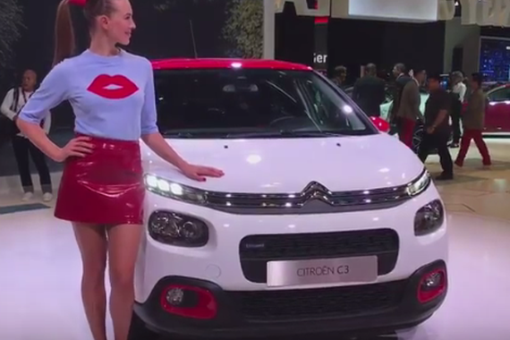 视频：巴黎车展 雪铁龙C3