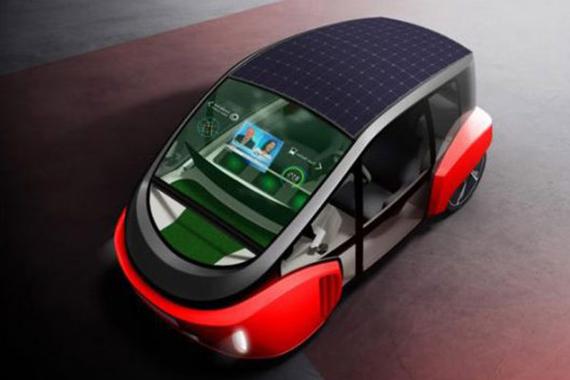 Rinspeed公司发布绿洲自动驾驶电动车概念