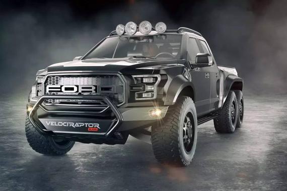 6轮 600马力的6X6越野车