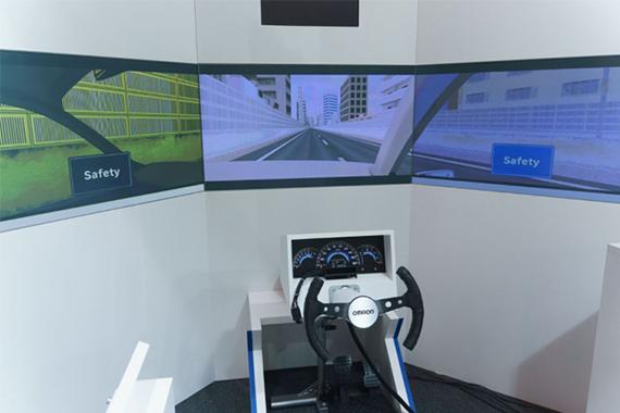 欧姆龙推出概念座舱 在你打瞌睡时帮忙盯梢