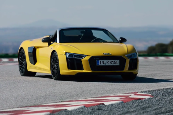 视频：史上最强 奥迪R8 Spyder V10