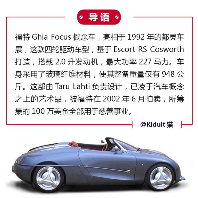 未来福克斯？福特Ghia Focus概念车