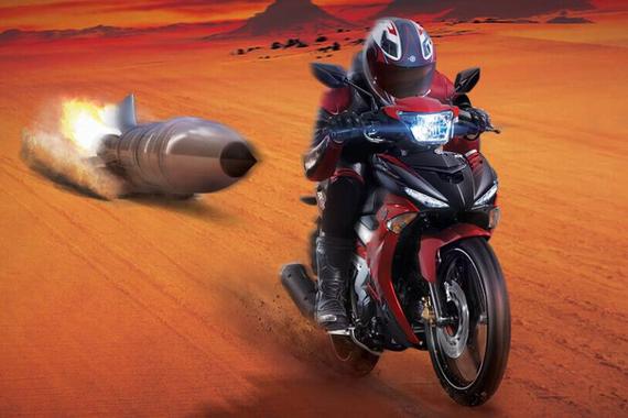 原来你是这样的“弯梁”雅马哈Exciter150