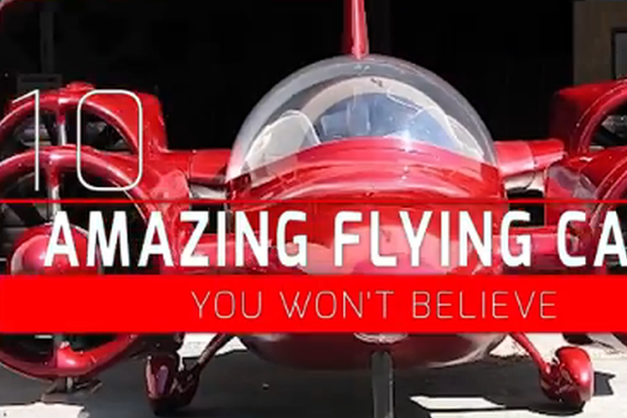视频：天噜啦，这些飞行车好酷！