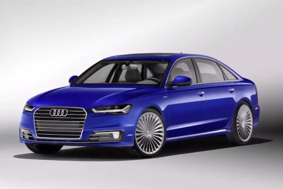 视频：颜值之战，奥迪A6L e-tron