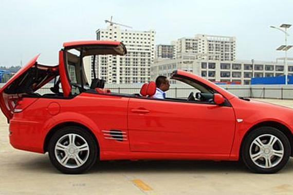 比博瑞还牛的吉利硬顶敞篷跑车，秒杀保时捷一条街！