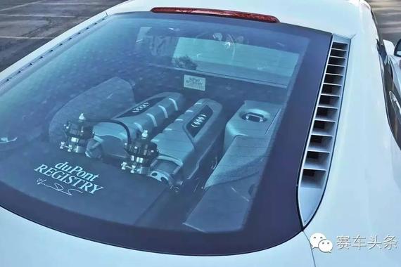 不能拐弯只跑直线 1500匹变态奥迪R8诞生