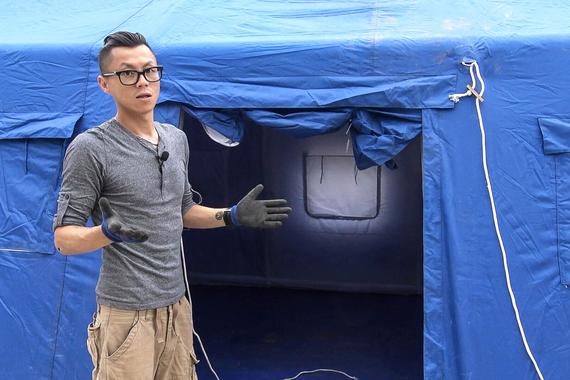 视频：[萝卜实验室]之野营快速充气帐篷