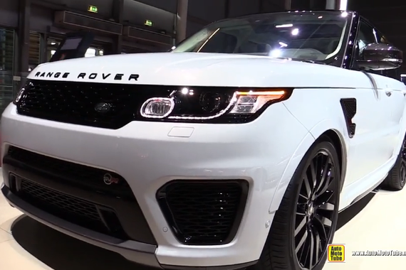 视频：运动超强 新款路虎揽运SVR