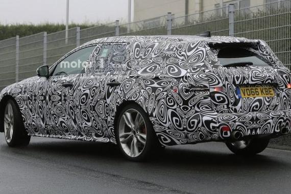 搭多款发动机 捷豹新XF Sportbrake谍照