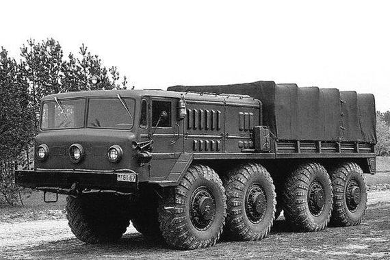 苏联暴力美学(3) 三只眼8X8玛兹535军卡