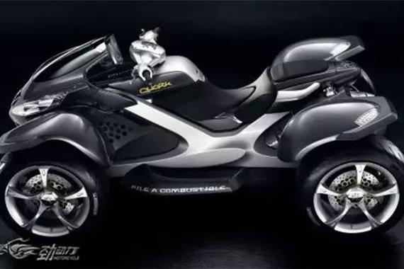 不走寻常路 氢燃料摩托车