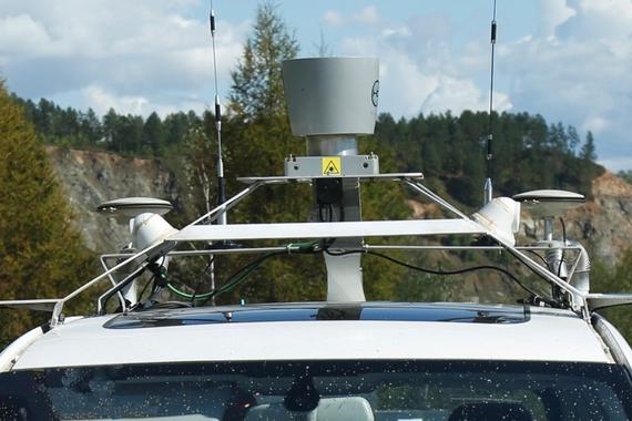 曝众泰无人驾驶测试车谍照 首搭大迈X5