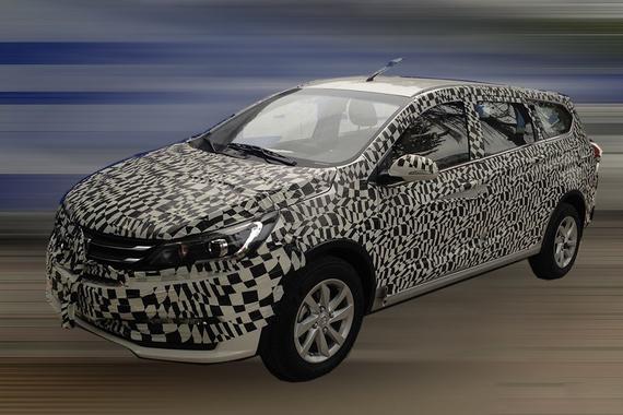 源自宝骏310？宝骏全新旅行车最新谍照