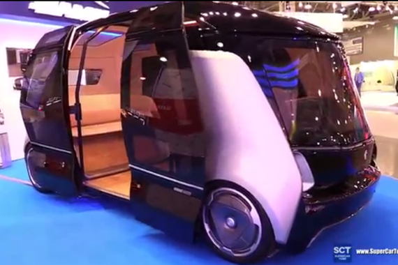 视频：方向盘在哪？Kamaz科幻概念车