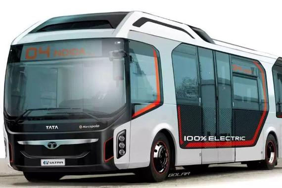 你知道印度的纯电动超级巴士什么样吗