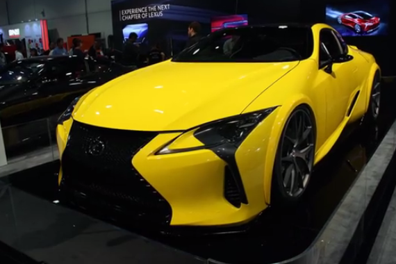 视频：美的不像话！2017雷克萨斯LC 500