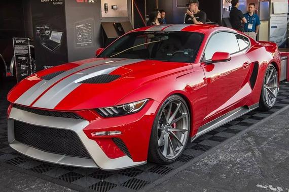 福特Mustang改装四圆尾灯