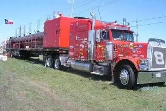 流口水 世界上最大的烤肉车