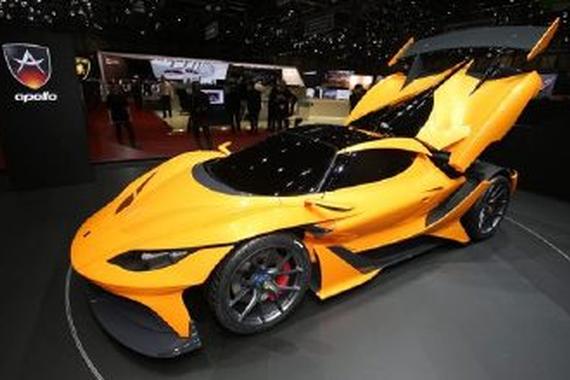 骚气超跑“阿波罗之箭”要上天