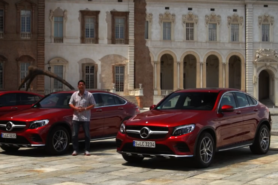 视频：奔驰GLC Coupe 广州车展正式上市