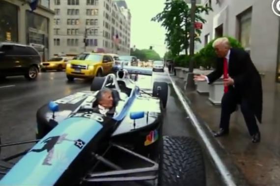 视频：美国新总统真会玩！坐这车上班