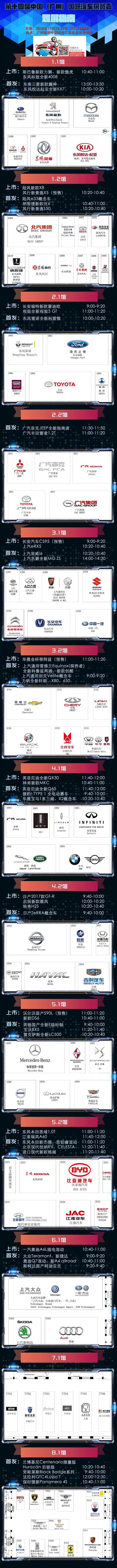 第十四屆廣州車展觀展指南大全！