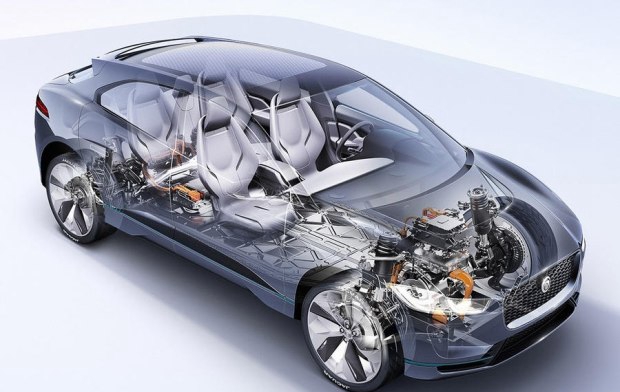 纯电动SUV 捷豹I-PACE概念车实车发布