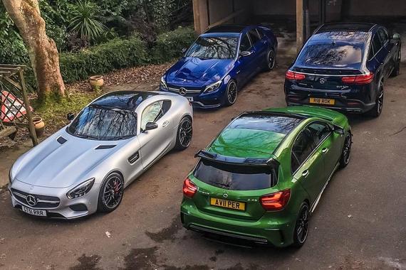 世界上最土豪的AMG大玩家