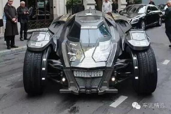 买辆兰博基尼又花几百万改装成蝙蝠战车
