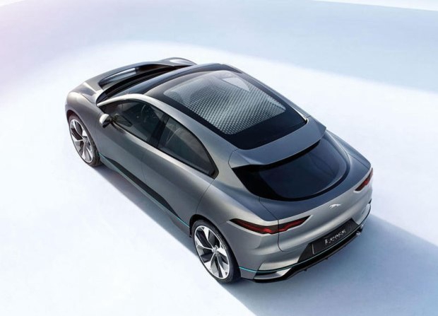 纯电动SUV 捷豹I-PACE概念车实车发布