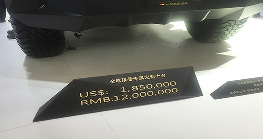 没人买只是摆设?土豪来车展只为它们