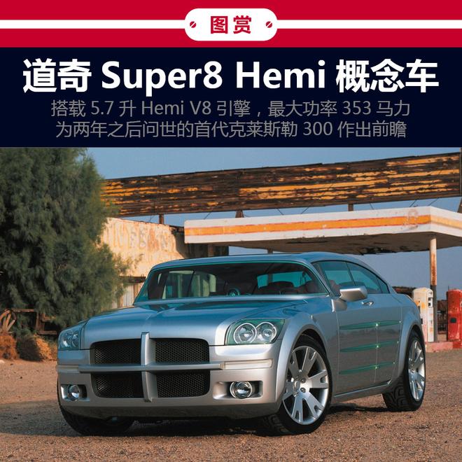 道奇的奇思妙想 Super8 Hemi概念车