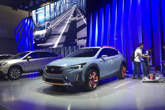 广州车展斯巴鲁XV Concept量产版明年首发