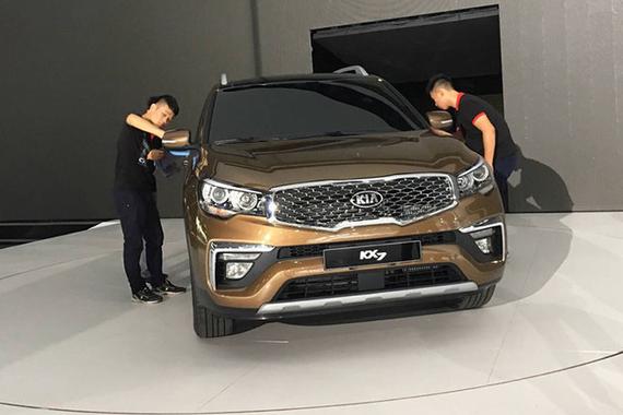 2016广州车展探馆 东风悦达起亚KX7曝光