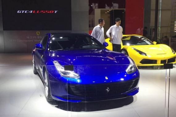 2016广州车展探馆：法拉利GTC4Lusso T