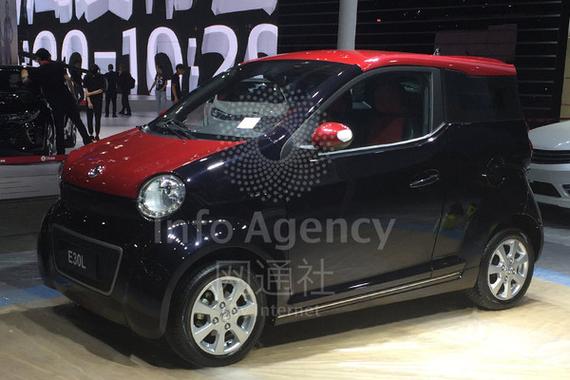 广州车展探馆：东风风神小型电动车